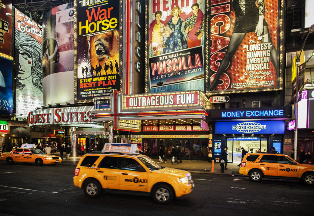 The best of Broadway theaters in Times Square New York city